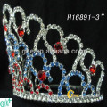 Atacado rhinestone cristal beleza coroas e tiaras